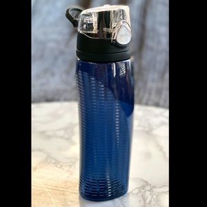 THERMOS Intak 24 Ounce Tritan Hydration Bottle with Meter, Blue (NEW)